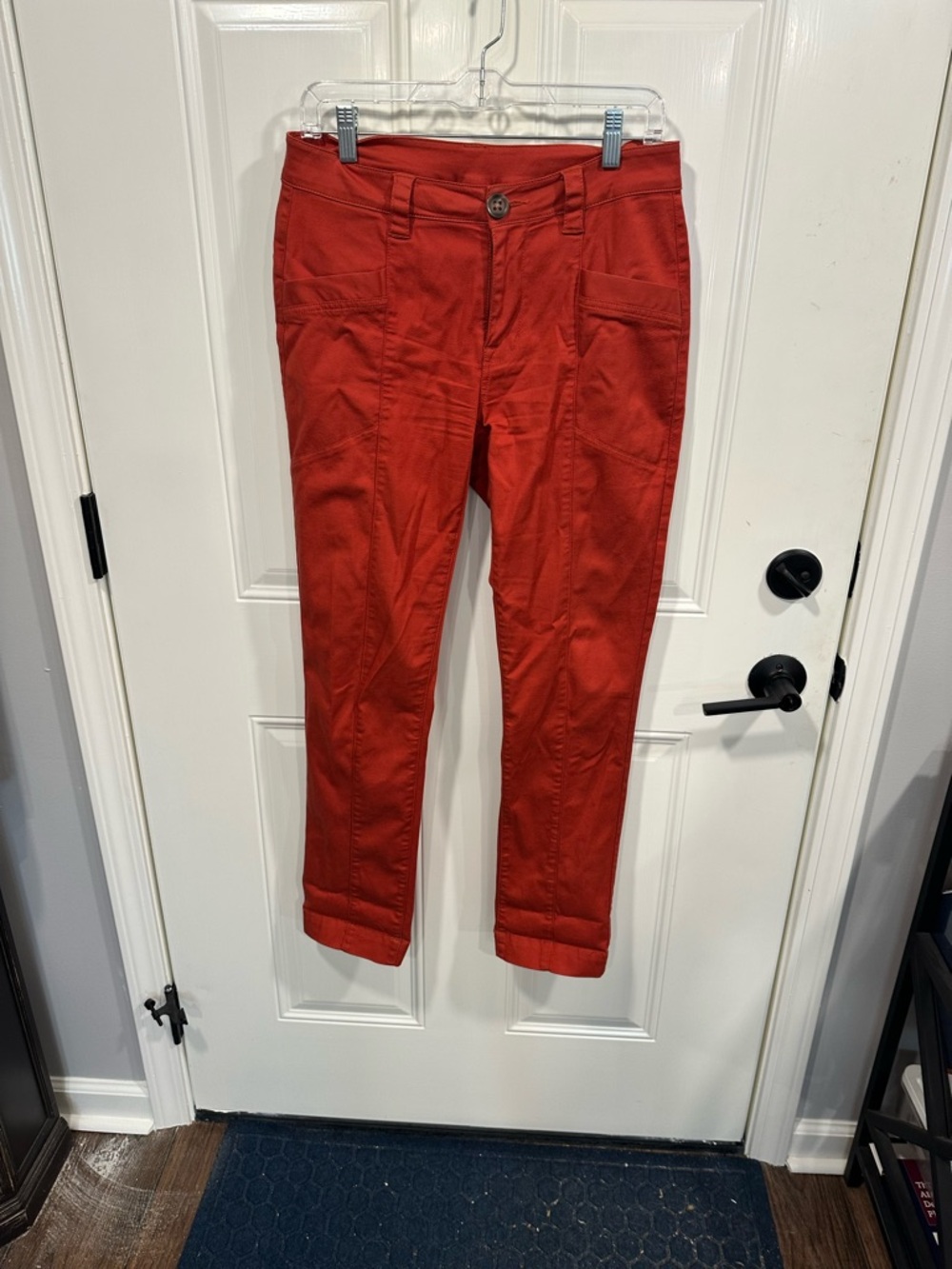 CAbi Rust skinny woven pant